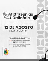 13 º Reunião Ordinária 