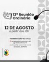 13 º Reunião Ordinária 